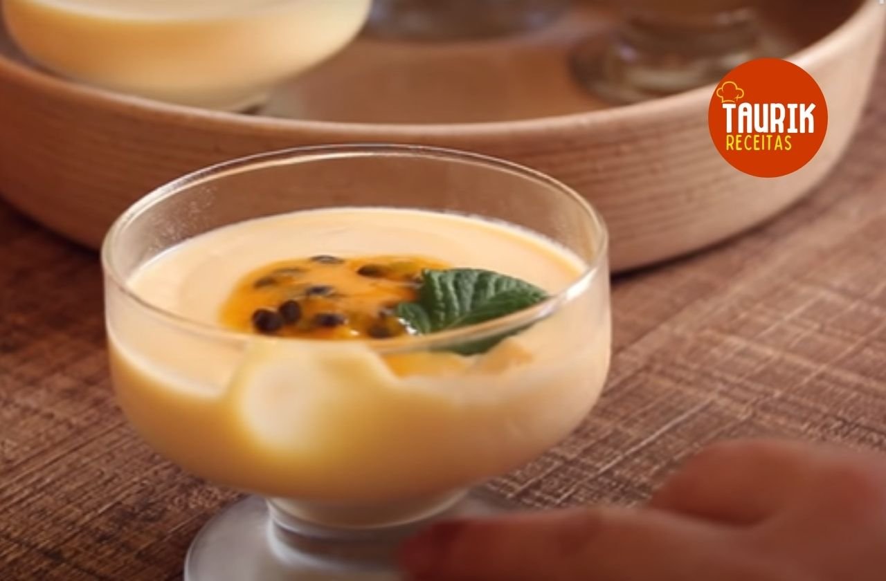 Receita De Mousse De Maracuj Tang Fica Muito Cremoso E Consistente